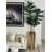Fiddle 96'' Faux Fiddle Leaf Fig Tree in Metal Planter-98582417-98582419