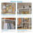  VIPEK L22 76" L Shaped Clothes Rack Heavy Duty, Space Saving Storage for Corner-784229491