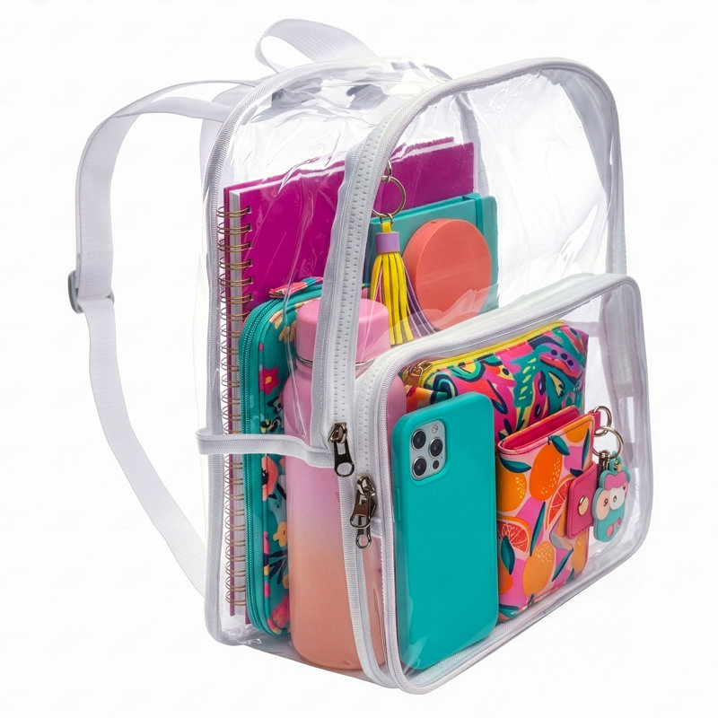 Sac à dos transparent