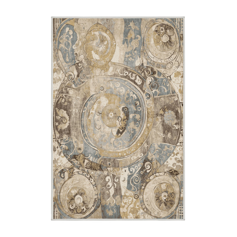 Tapis spirité, Rectangulaire 2 pi x 3 pi