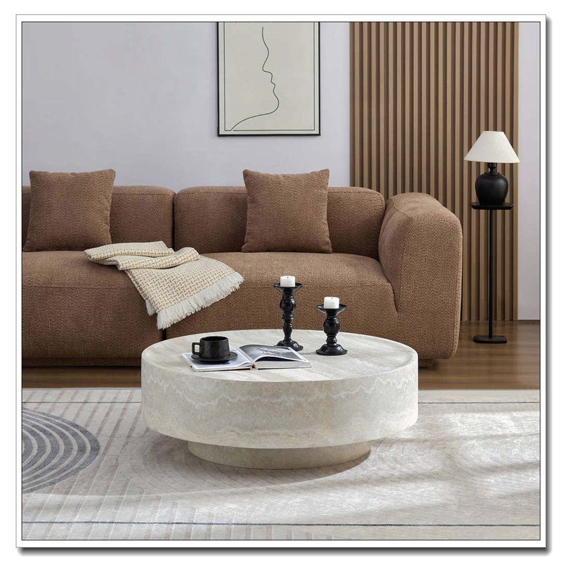 Table basse ronde