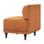 Fauteuil central Malben brun