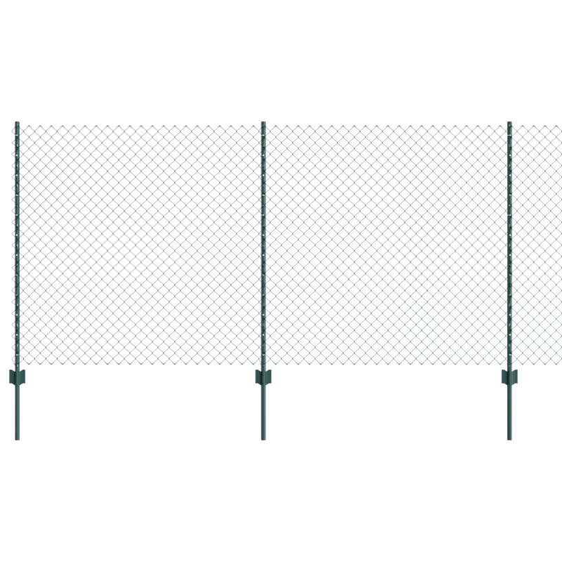 120 cm H x 1000 cm W Steel Border Fencing