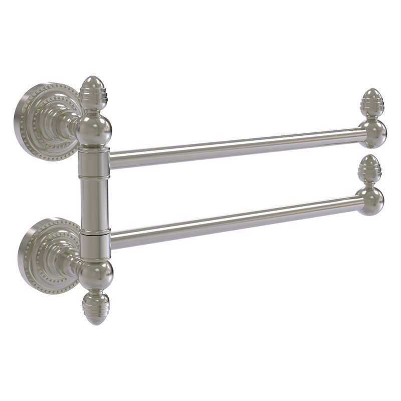 Barre à serviettes murale 12,5 "Marchmont, Nickel satiné