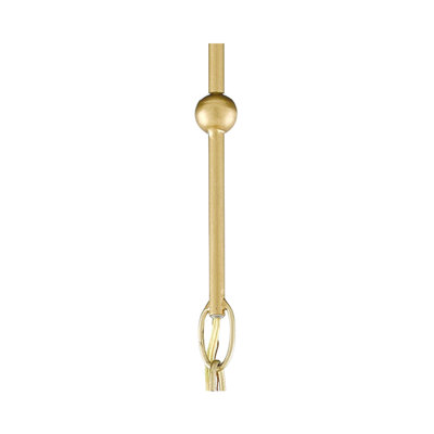 12" (6) Painted Gold Extension Rods