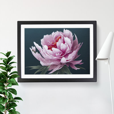 Marvellous Peony Flower - Framed Print