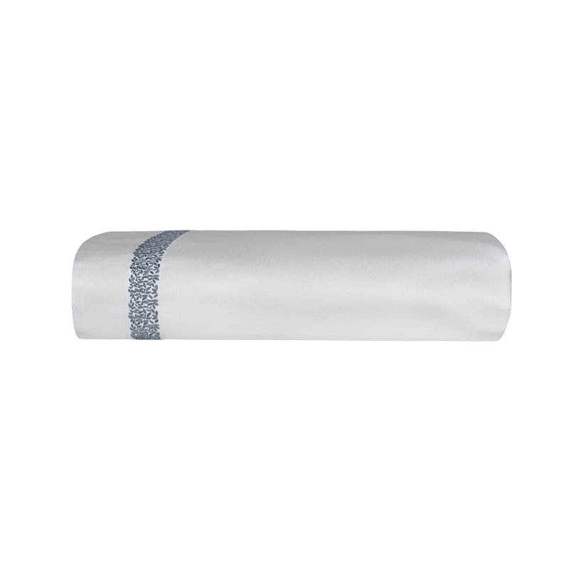 Malone Sheet Set, Queen, white-french blue
