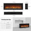 Electric Fireplace For Recessed Or Wall Mount Installation-1448207553