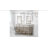 Oakman 48" Carrara White Marble Countertop Bath Vanity in Gray Oak with Mirror