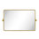 Miroir pivotant biseauté