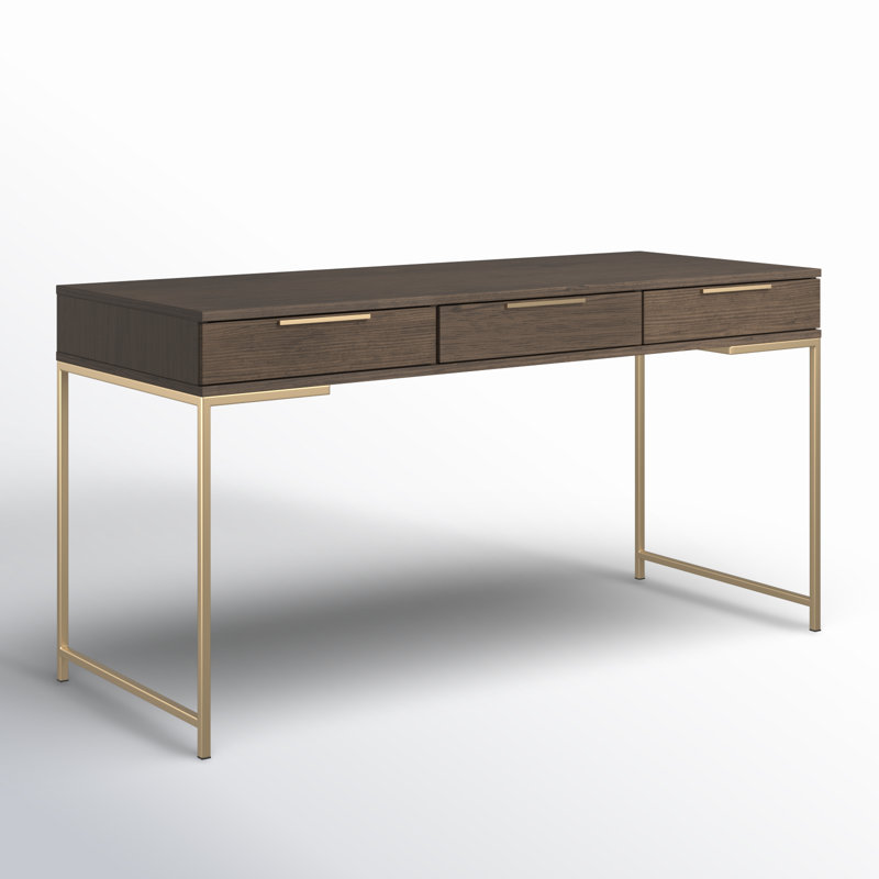 Rebel Standing Desk, Gold/Umber