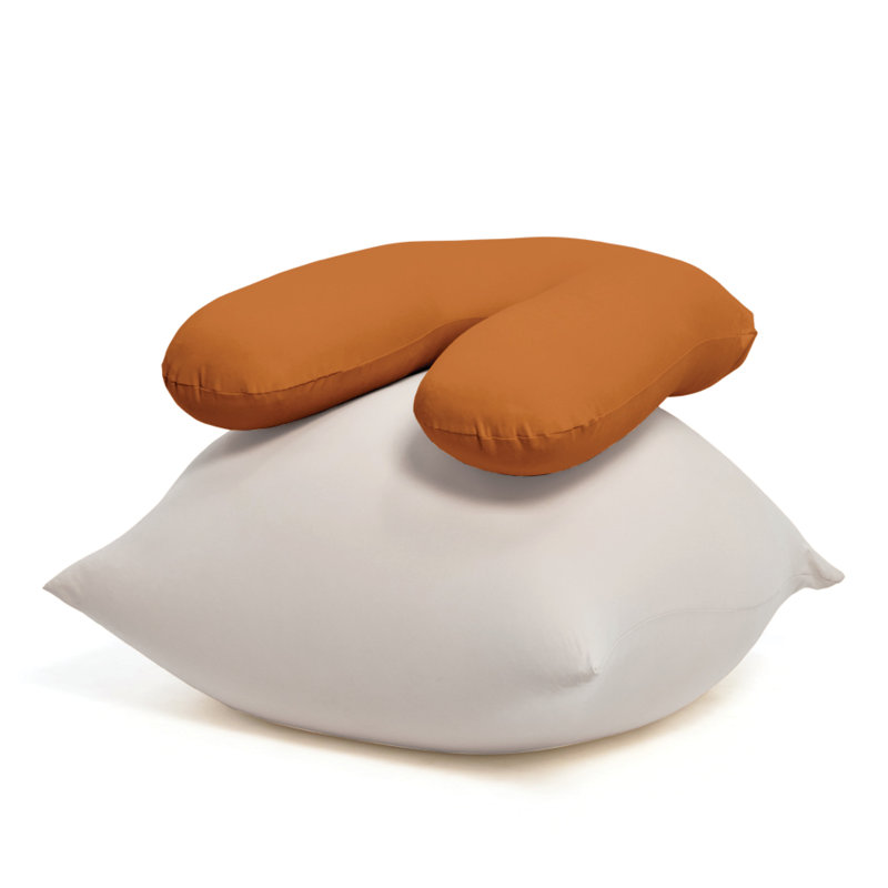 Uli Refillable Bean Bag Set, Orange