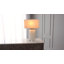 Alabaster Rectangular Table Lamp-Brass