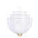 Meshmatics 1 - Light LED Chandelier