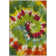 Tapis floral lavable à la machine Dawna Performance