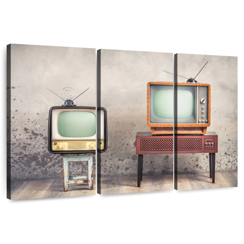 Senne Analog Televisions, 36" H x 57" W
