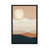 Black Floater Framed