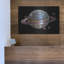 Art mural en métal luxueux «Purple Disco Ball» par Decent Exposures, 16 po x 12 po-116120148