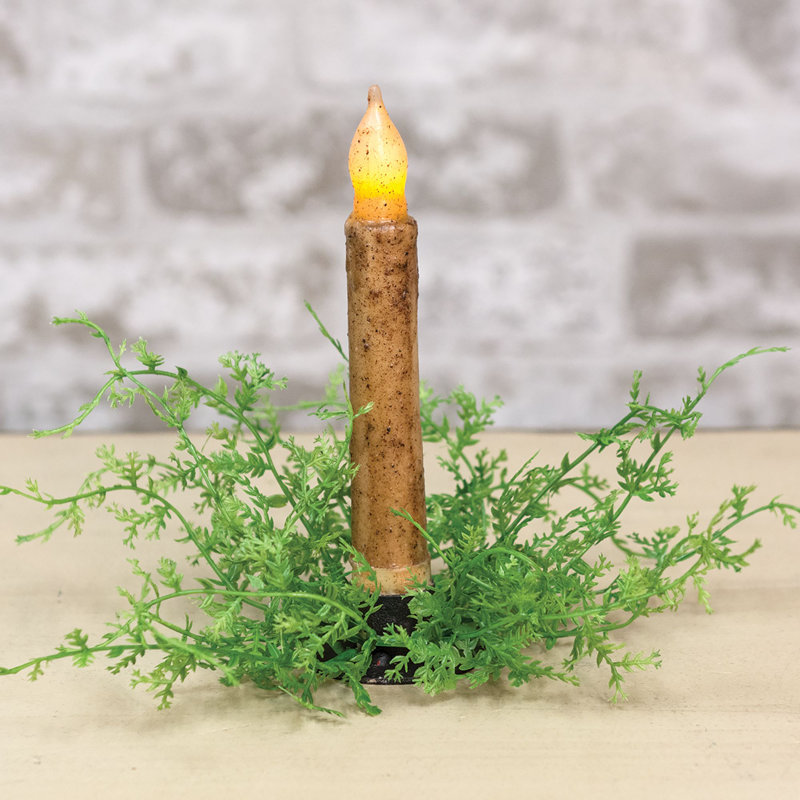 Unscented Flameless Candle, Burnt Ivory