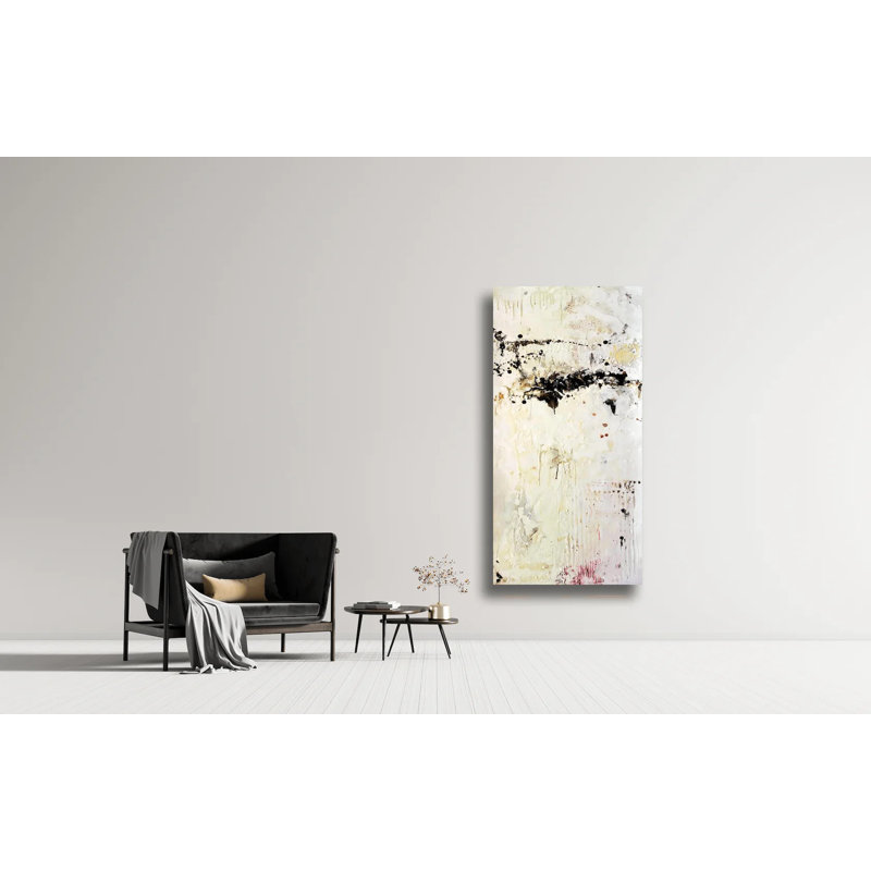 Ink Wax Paint II by John Beard - Artist Enhanced Canvas Print, 40" H x 20 W x 1" D, Unframed
