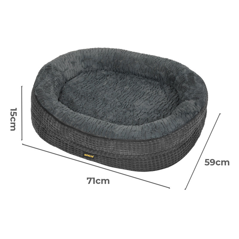 Cotton Pet Bed, 15cm H x 70cm W x 50cm D