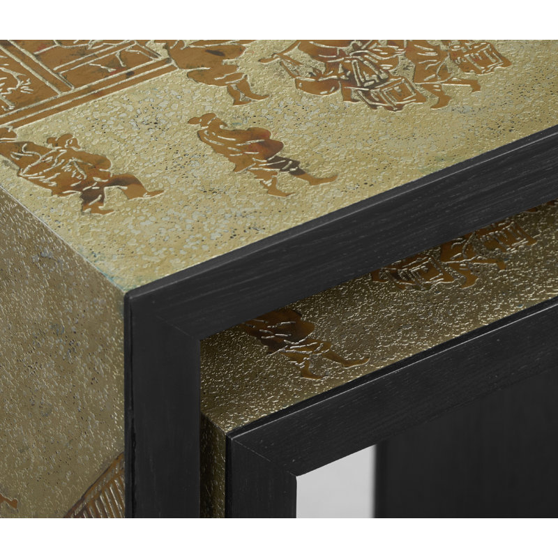 Fusion 2 - Piece Solid Wood Coffee Table Set