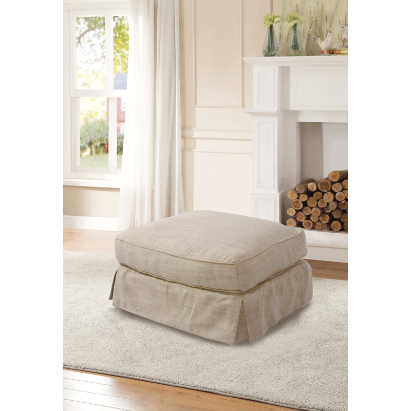 Gauvin Upholstered Ottoman