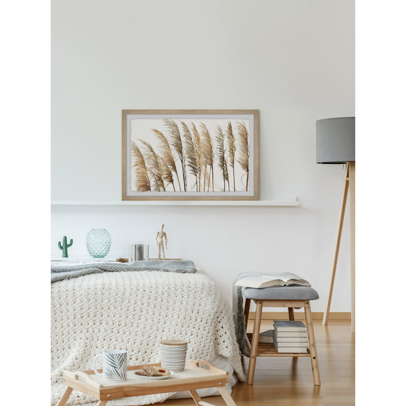 Wild Grasses - Single Picture Frame Painting, 41 cm H x 61 cm W