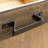 Sabetha Solid Wood Iron Writing Desk