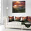 Coussin lombaire en soleil de guanyin mountain
