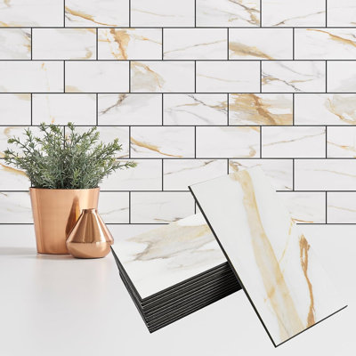 100 Pieces 3" x 6" Subway Tile