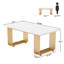 Unfinished Metal Base Dining Table-151243768-151243767
