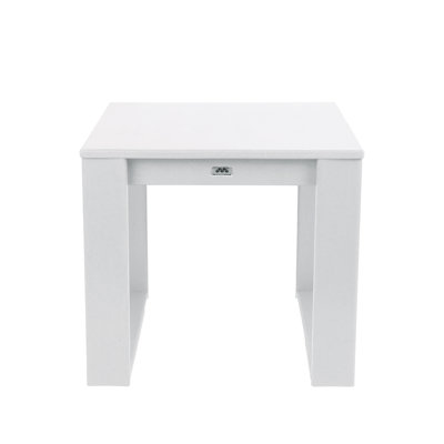Table d'appoint moderne ivoire