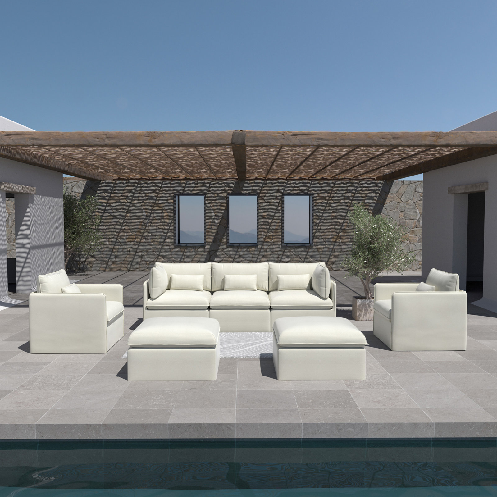 7-Person Patio Seating Group