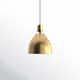 Uma Single Light Metal Dimmable LED Pendant