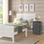 Commode de rangement 3 tiroirs en bois top Weisgerber