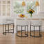 Tabouret de comptoir 26 po avec structure en métal-123103711