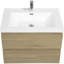 Meuble-lavabo mural peu encombrant avec lavabo élégant et rangement spacieux-1543793309