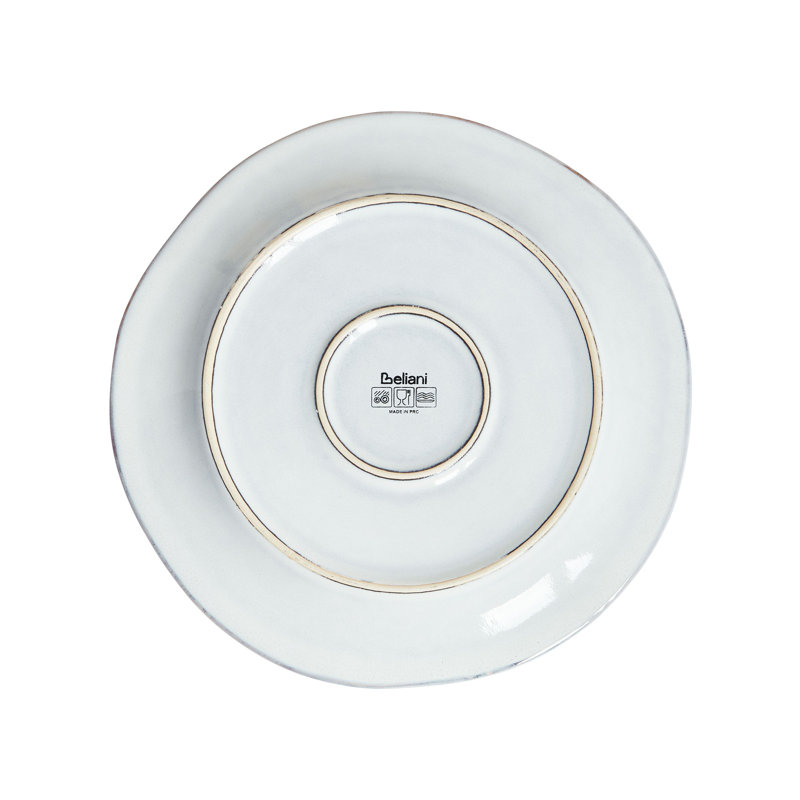 Set of 24 Dinnerware CHERVIL Stoneware, Blue