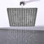 Robinet de salle de bain pluvial - Fixé au mur avec pomme de douche luxueuse et valve classique