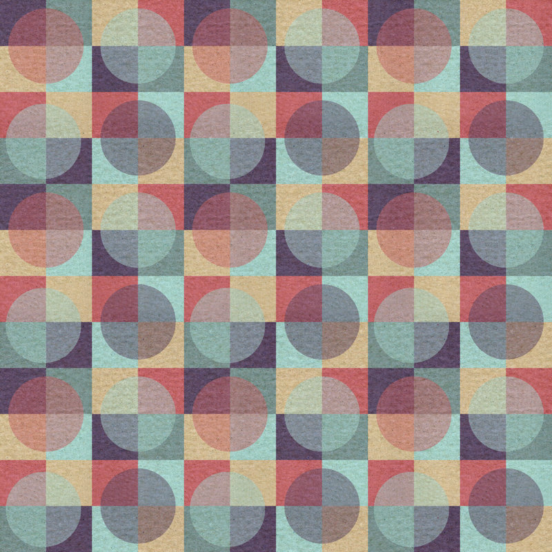 Pattern - Wrapped Canvas Print, 30cm H x 30cm W x 3.8cm D