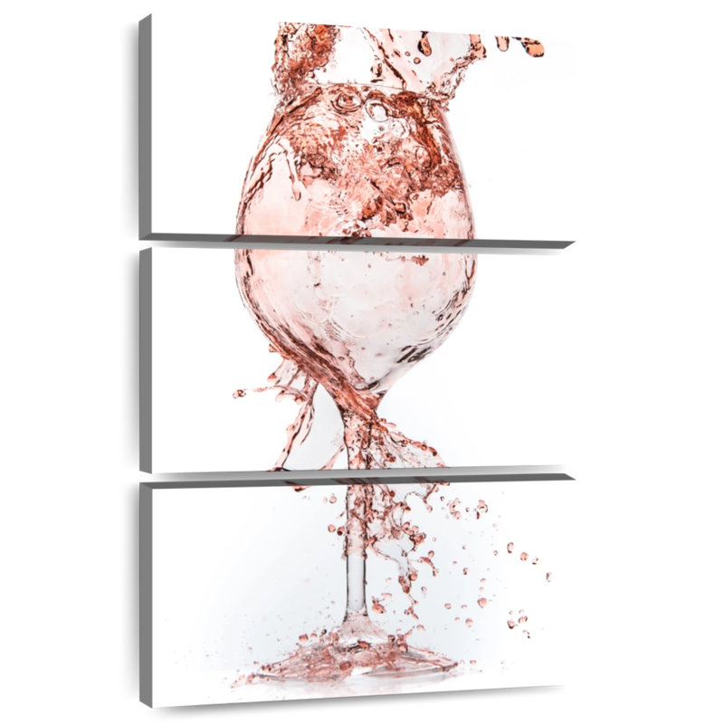 Yarlin Rose Wine, 38" H x 24" W