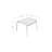 Mallen Metal Outdoor Ottoman