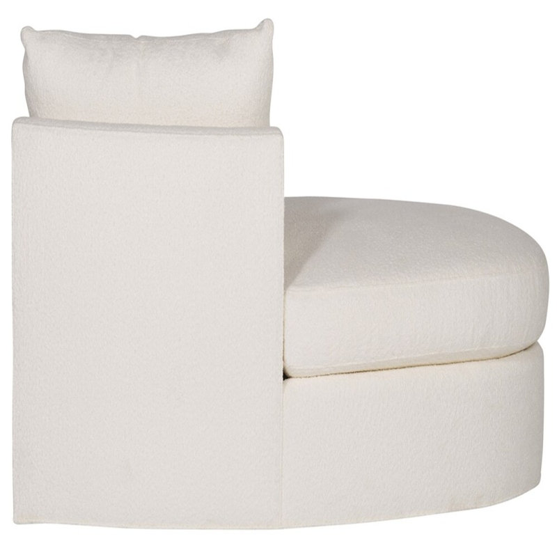 Fauteuil Evelyn avec accoudoir gauche, Kenworth Pearl