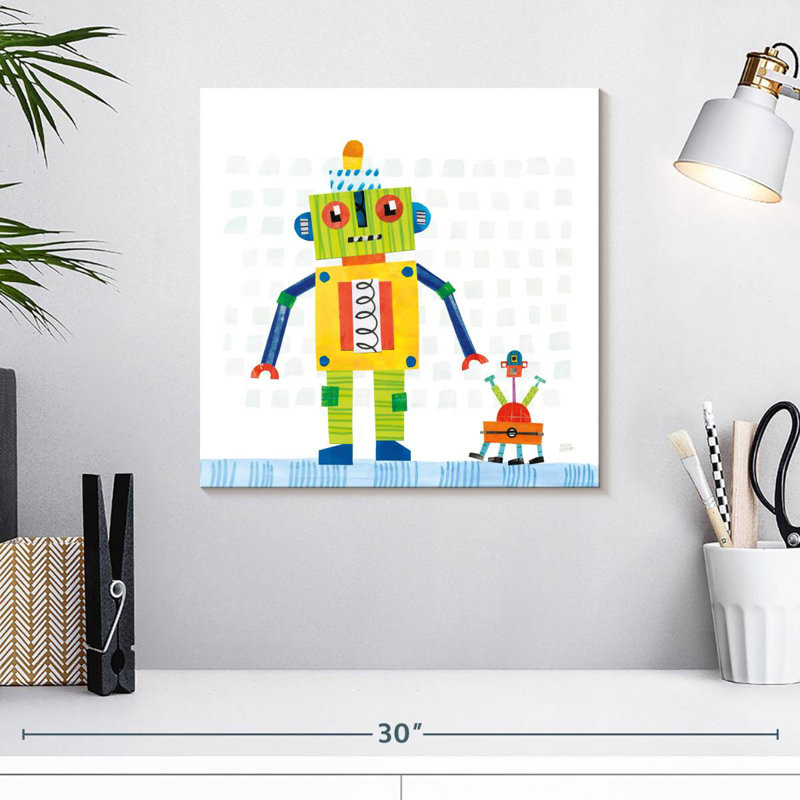 Ashelle Robot Party IV, H 16 po x l 16 po
