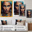 «Yesena Bohemian Woman with Blue Headband II», reproduction sur toile-1387306592-1387306594