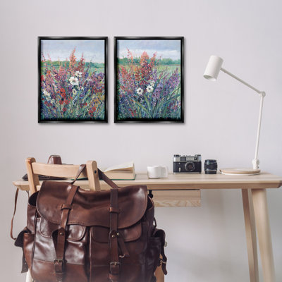 «Blooming Meadow Plants» par Tim Ottoole 2 - Pièces sur toile