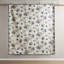 Courtepointe double / grand avec coussins décoratifs en microfibre bleue et imprimé corail, bleu, 2 taies décoratives