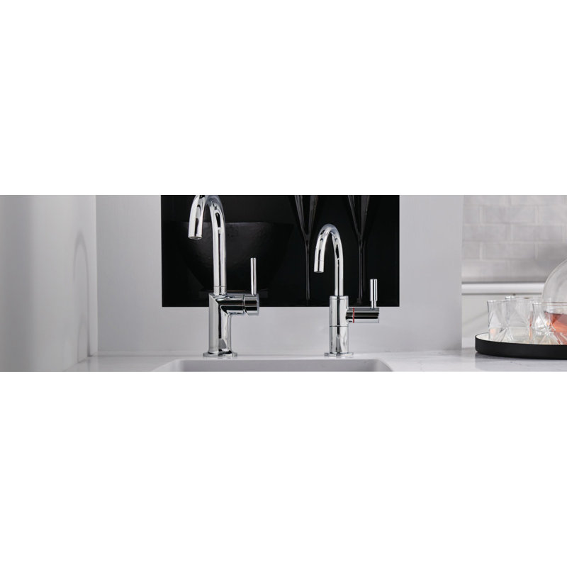 Beverage Faucet with Arc Spout, Luxe Gold
