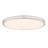 33 Inch 40 Watt LED Indoor Flush Mount Ceiling Fixture with Colour Temperature Selection, Matte Black Finish, Frosted Acrylic Shade-109763901